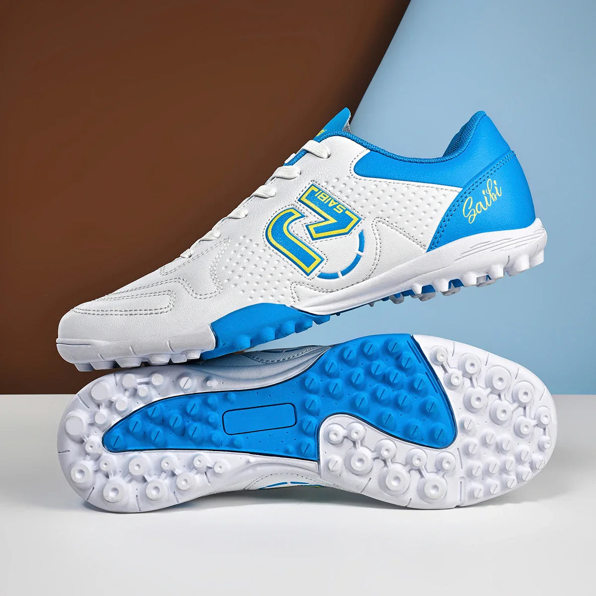 Men's football shoes TF broken nail outdoor sports shoes, wear-resistant and non slip