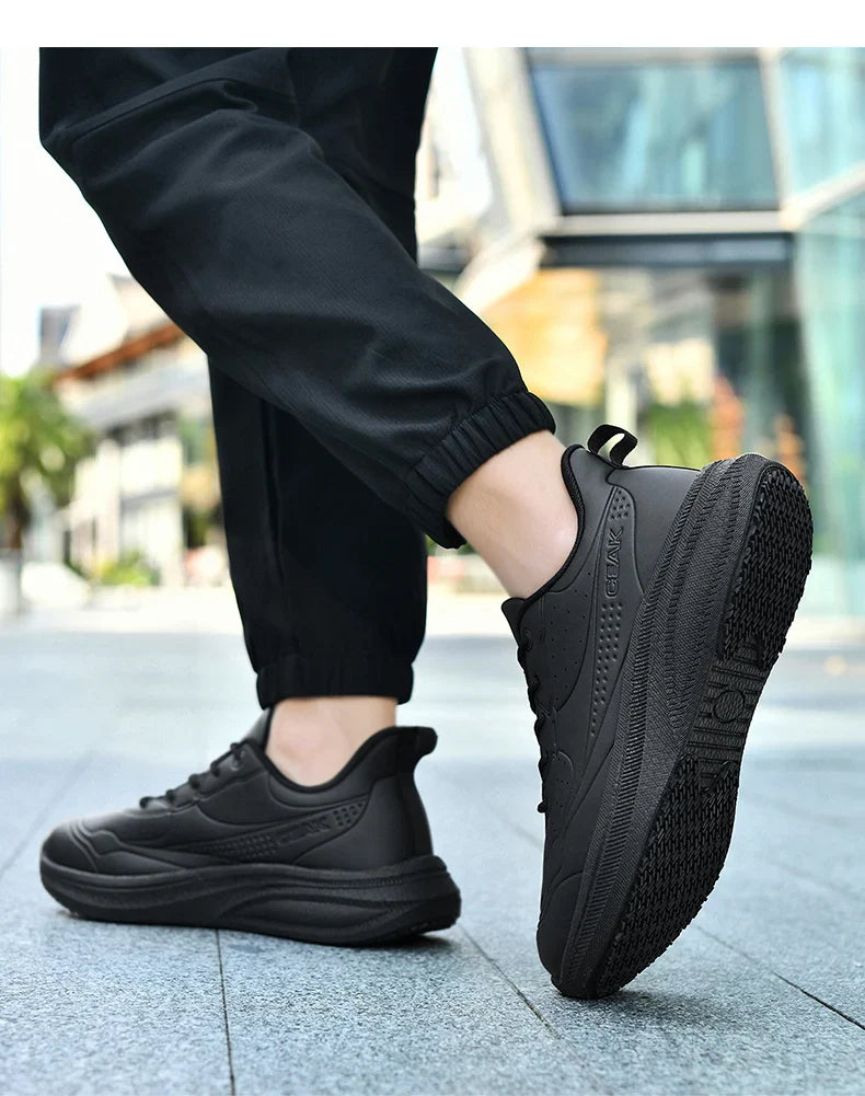 Shoes Four Seasons Breathable Light Non-slip Waterproof Oil-proof Kitchen work shoes Men's Outdoor Casual sports Shoe