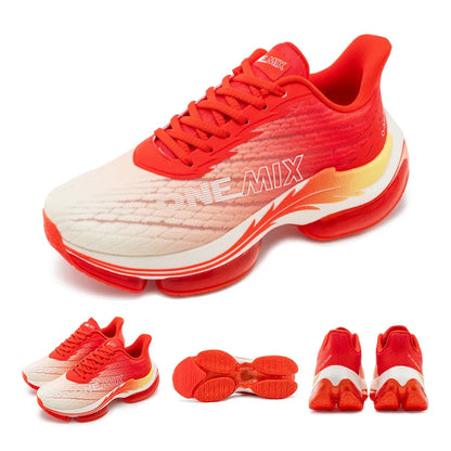 Tênis de Corrida Masculino ONEMIX com Amortecimento de Ar, Tênis Esportivo Respirável de Malha para Uso Externo, Aumento de Altura, Calçado de Caminhada, Tamanhos EU 35-47