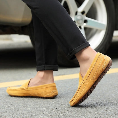 Leather Man Loafers Luxury 2022 Casual Shoes For Men Boat Shoes Handmade Men Slipon Driving Shoes Male Moccasins Zapatos