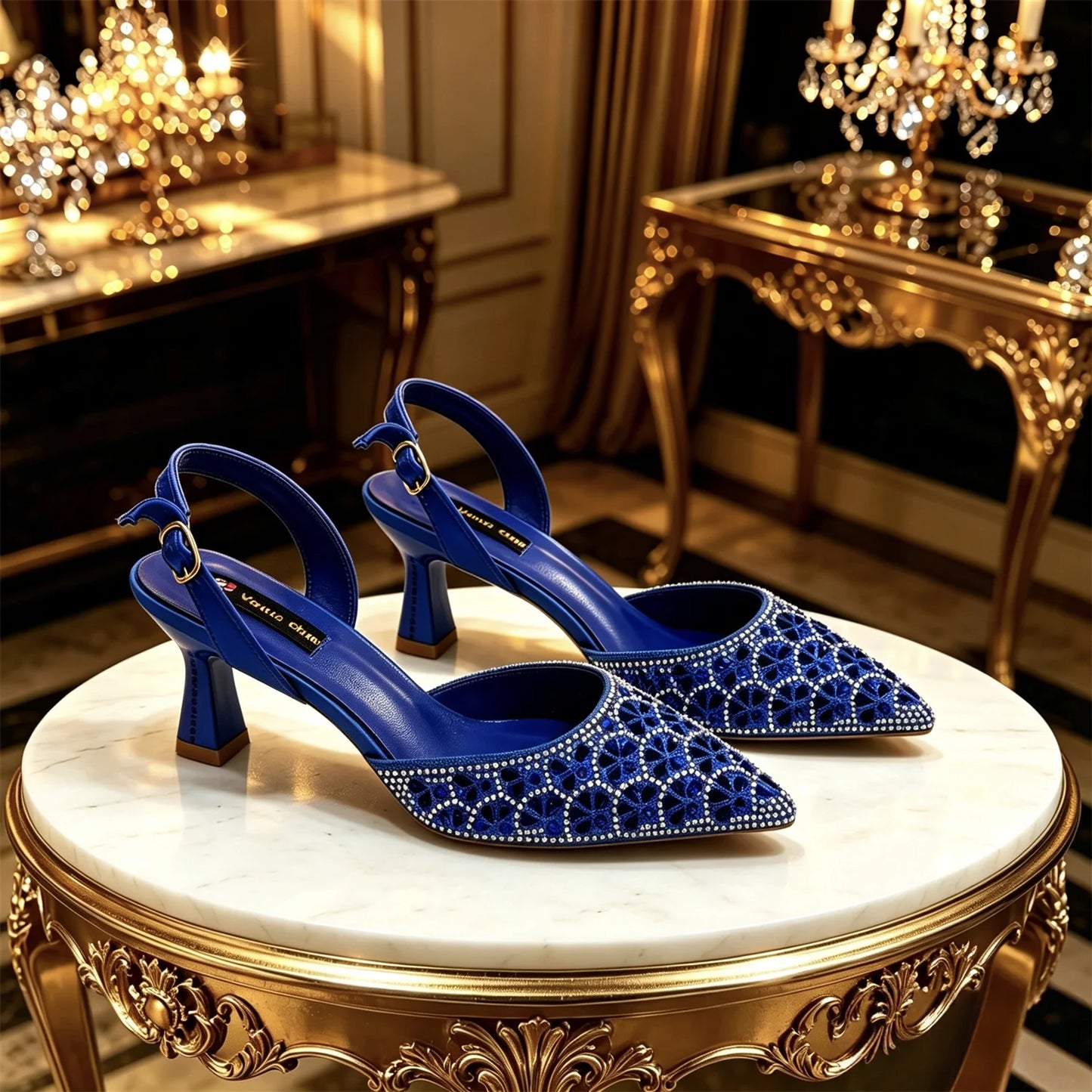 2026 INS Italian Design Elegant Fuchsia Rhinestone Pointed Toe High Heels with Matching Handbag Set - Perfect for Weddings