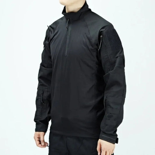 New Tactical Hunting Suit Outdoors Training Durable Breathable Camo Set Waterproof Quick Drying windproof Combat Two Piece Set
