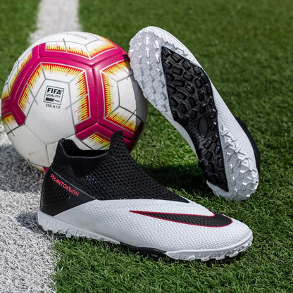 New Men Football Boots High-quality Soccer Shoes Soccer Cleats Professional Turf Training Shoes Ultralight Futsal Match Non-Slip