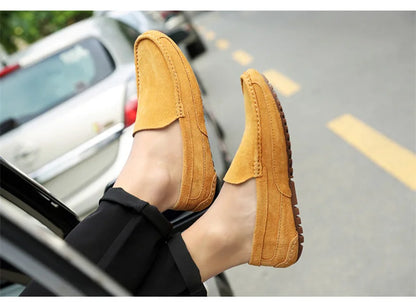 Leather Man Loafers Luxury 2022 Casual Shoes For Men Boat Shoes Handmade Men Slipon Driving Shoes Male Moccasins Zapatos