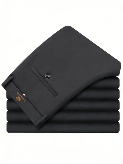 Men's Versatile Golf Pants Stretch Straight Fit Slacks Waterproof Trousers Lightweight Casual Pants for Outdoor Activities