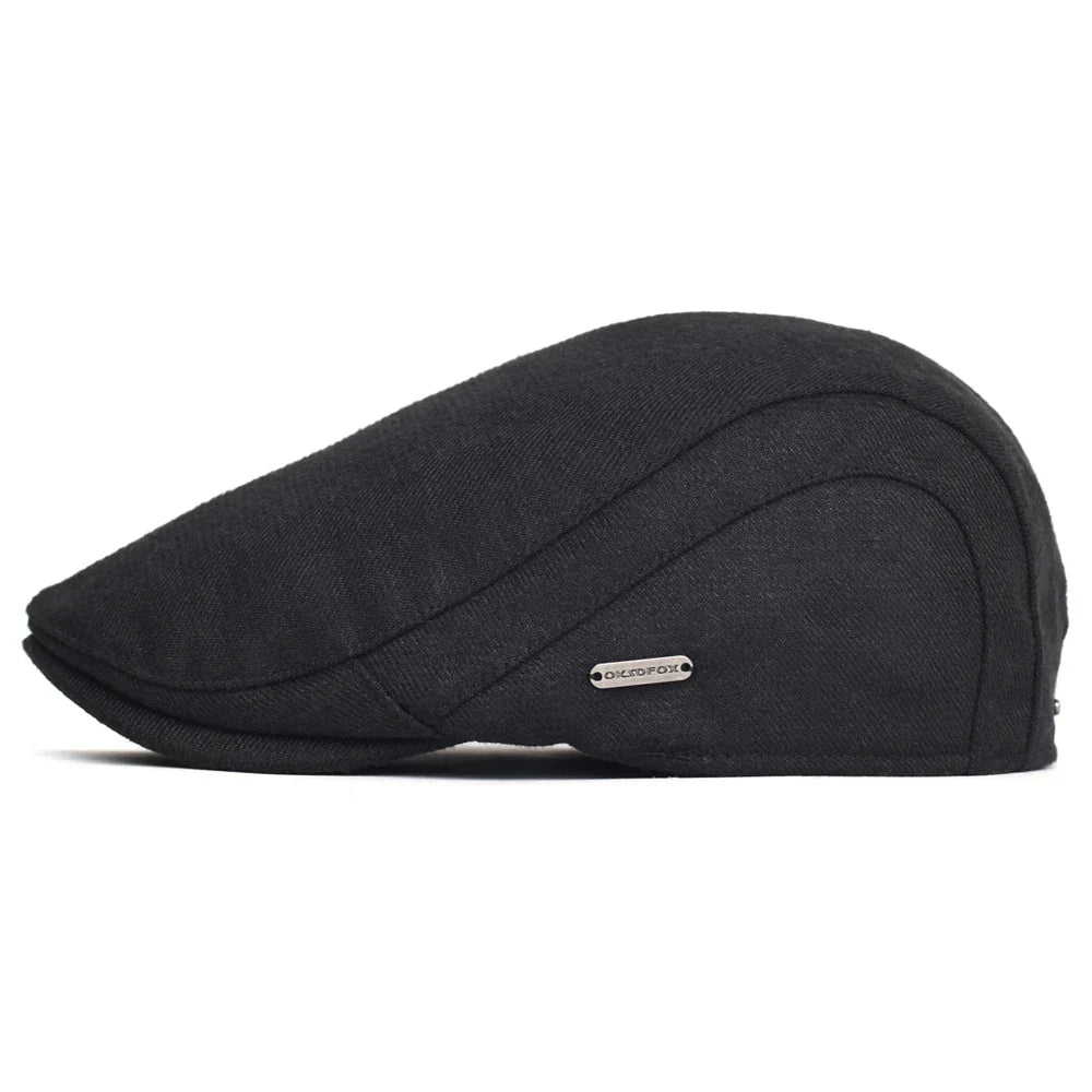 Autumn Winter Thick Warm Newsboy Caps Men Women Soft Beret Hat Casual Fashion Detective Hats Retro Driver Flat Caps