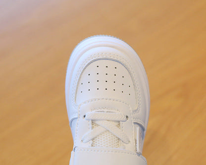 Children's Casual Sneakers 2024 New Comfortable Single Shoes Baby Boys Girls Toddler Small White Shoes Tenis Sports Board Shoes
