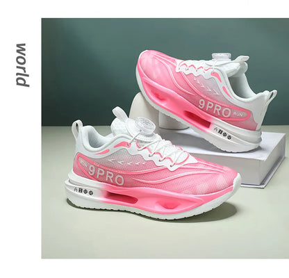New Cushioning Running Shoes for Childrens Lightweight Sport Shoes Breathable Casual Sneakers Non-Slip Outdoor Boy Girl Training