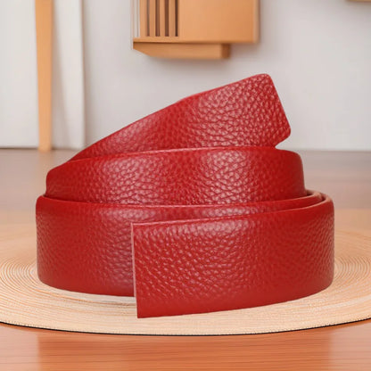 Men's High-Quality Belt 110cm 120cm 130cm Luxury Belt, Men's Automatic Buckle Jeans Men's Belt Suit Belt