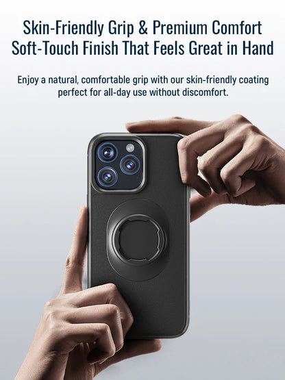 Case for iPhone 17/16/15/14/13/12/11 Pro/Max fit Phone Holder Mount with Lock-in Design