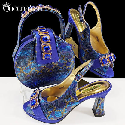 Three-Dimensional Bag and High Heel Shoes in Europe and America the First Choice for Fashionable Ladies for Parties and Work