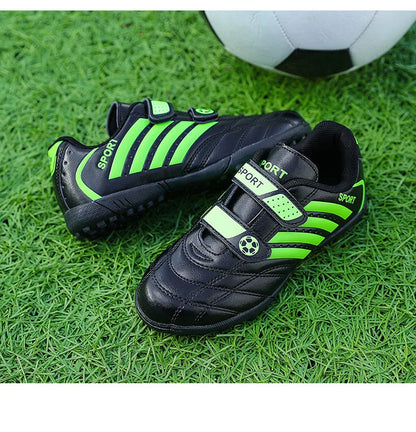 Hot Sale Children Soccer Shoes Cheap Football Cleats Training Football Boots Kids Boy Futsal Turf Sneakers zapatos de fútbol