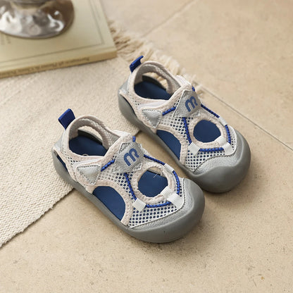 Boys Girls Recycled Adventure Sandals 2026 New Summer Toddler Sporty Sandals Non-slip Versatile Chic School Outdoor Hiking Shoes
