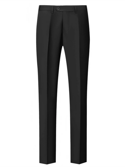 High-end Brand Formal Business Mens Suit Three-piece Groom Wedding Dress Solid Color Suit