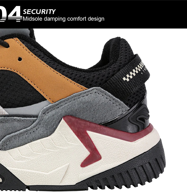 New Men's Shoes Outdoors Walking Sneakers Waterproof Shoes Comfort Tenis for Men Non-Slip