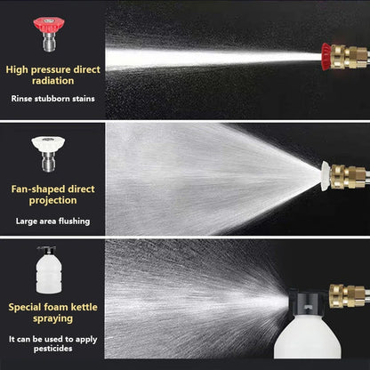 Cordless High Pressure Car Washer Spray Water Gun  Battery Foam Generator Car Washing Machine for Home
