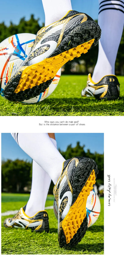 Football Boots Boys Professional  Soccer Shoes Kids Athletics Training Shoes Sports Shoe Girls Outdoor Spikes Chuteira De Campo