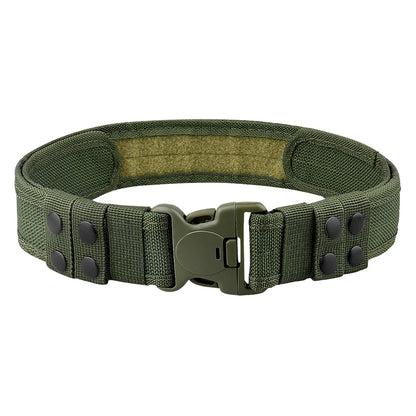 Men's new nylon belt polyester woven belt multi-functional tactical belt for outdoor sports