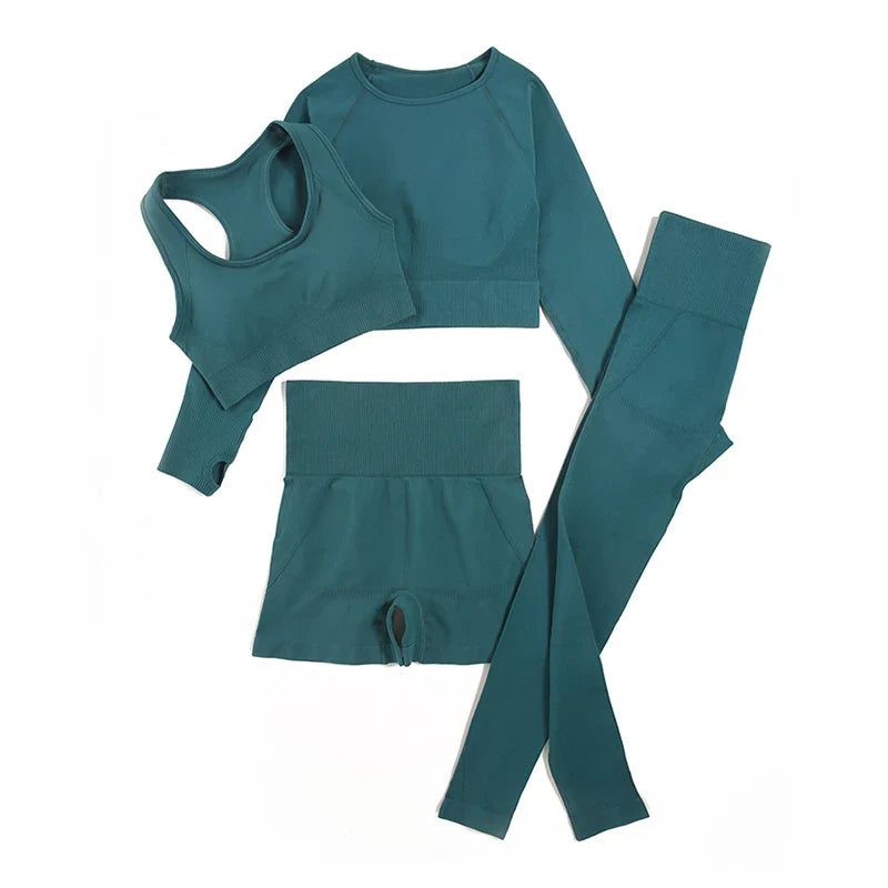 Seamless Yoga Set Gym Clothes Sportswear Yoga Suits For Women