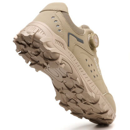 Men's Steel Head Safety Shoes Puncture And Smash Resistant Lightweight Sole Breathable Upper for Outdoor Workshop Work Shoes