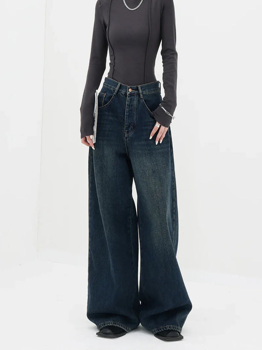 Y2k Spring Summer Loose Vintage Jeans Pants