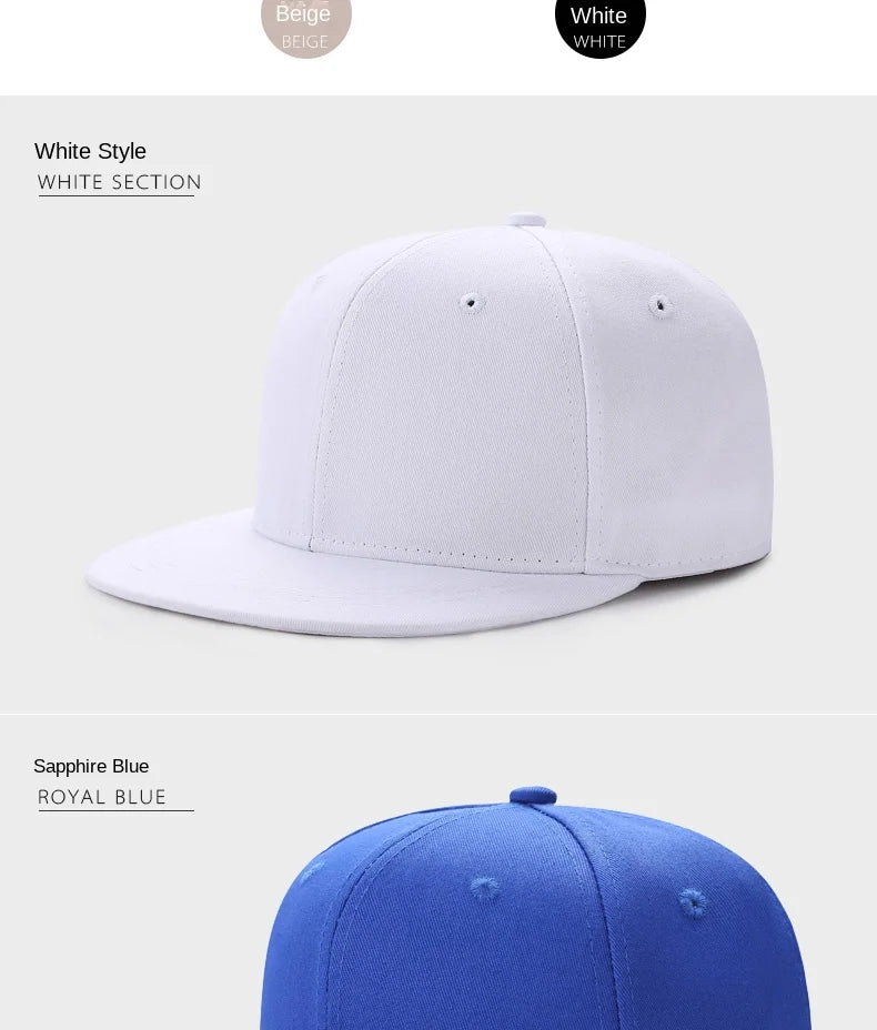 Large 64cm Back Closed Skateboard Cap Women Fitted Baseball Cap XXL Male Big Size Snapback Caps Plain Football Hat 60cm 62cm