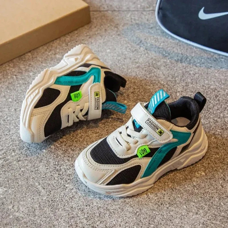 Kids Sneakers for Boys Girls 2025 Spring New Children's Walking Shoes Breathable Mesh Student School Basketball Kids Shoes