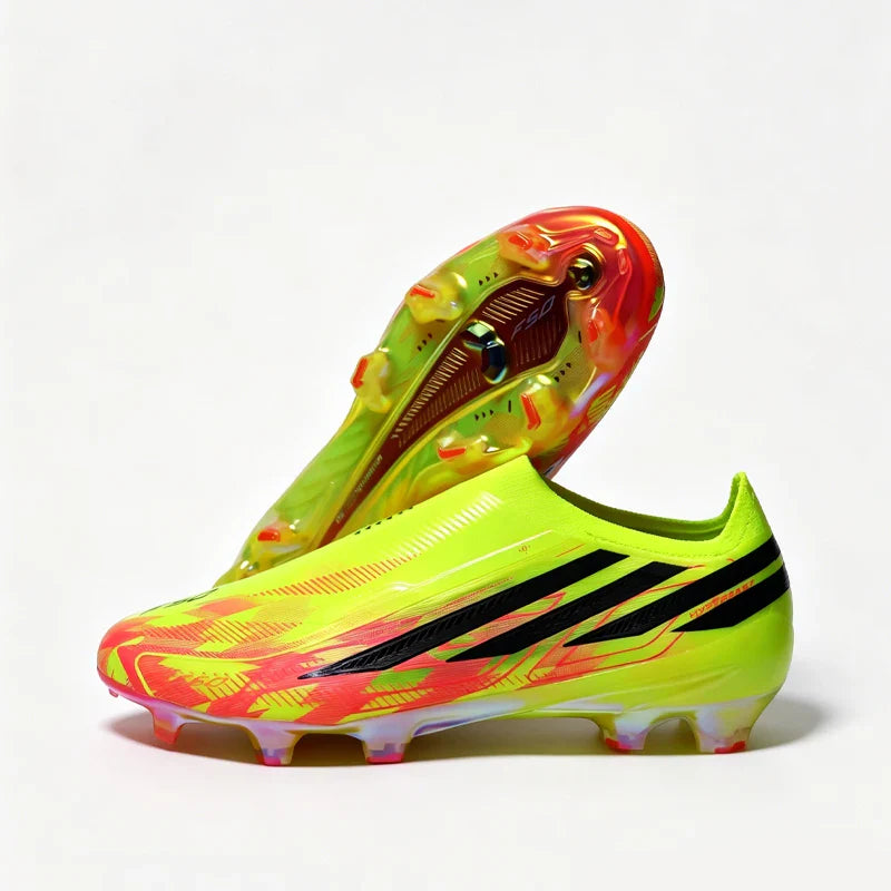 High Quality Mens Soccer Shoes 2026-F50 Breathable Non-Slip Turf Soccer Cleats Boys TF/FG Training Football Boots Chuteira Campo