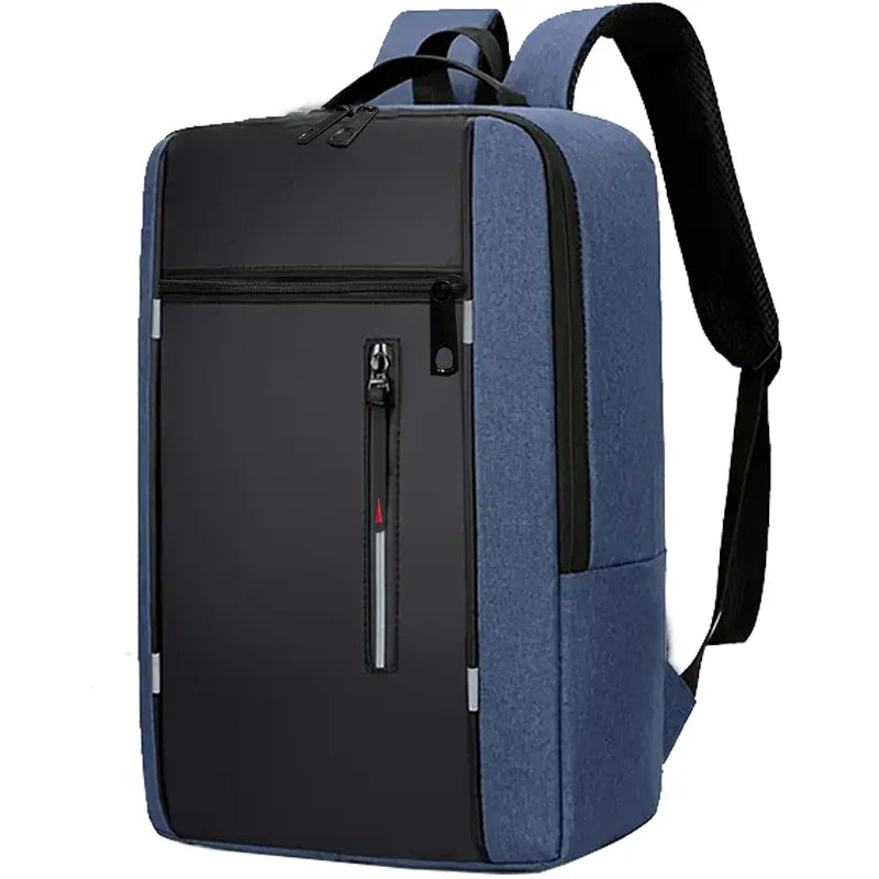 Neutral style schoolbag for men and women, suitable for business and industrial use, also suitable as a travel backpack.
