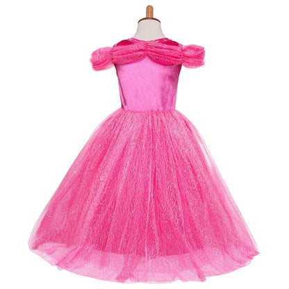 Summer Girls Sleeping Beauty Auroro Princess Halloween Cosplay Dress Off Shoulder Kids Gift Fancy Party Princess Clothing