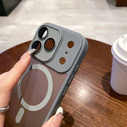 Matte Magnetic Wireless Charge Case For iPhone 17 Pro Max 17 Air 17 Pro 17 Lens Glass Film Clear Hard Bumper Back Cover