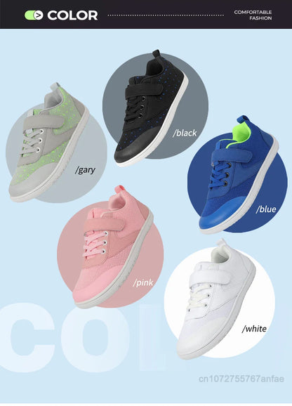 Toddler/Little/Big/Kid Wide Barefoot Shoes | Boys/Girls Minimalist Sneakers | Splay Naturally | Lightweight Girls Boys Sneakers