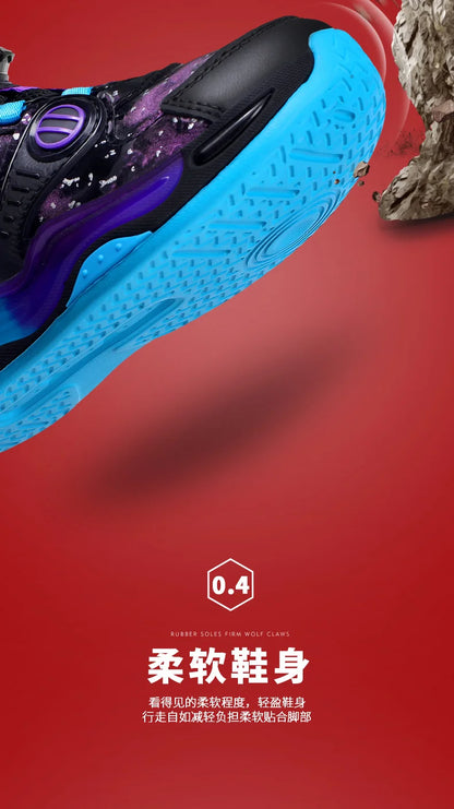 Children's Basketball Shoes Outdoor Anti-slip Cushioned Sneakers Boys Girls Ankle Support Basketball Combat Boots Athletic Shoes
