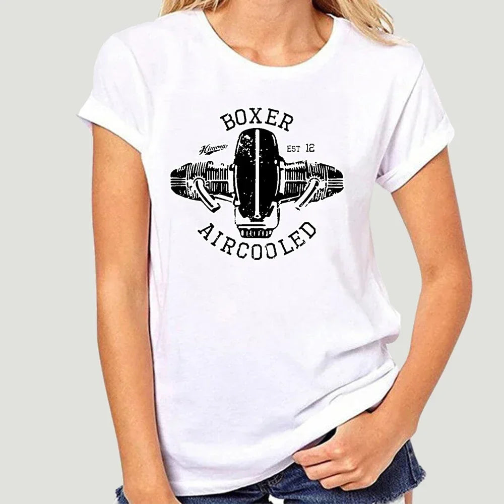 2019 Hot Sale  cotton Germany motorcycle engine BOXER AIRCOOLED T-Shirt R100 R80 R65 R nineT nine T Scrambler Tee shirt 8920X