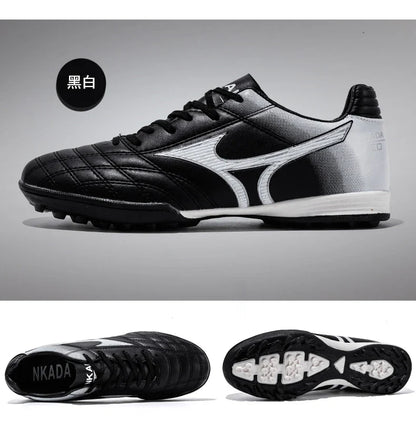 Hot Sale Youth Long Nail Soccer Shoes Children Students Large Size Broken Nail Soccer Shoes Unisex Training Shoes 35-45#