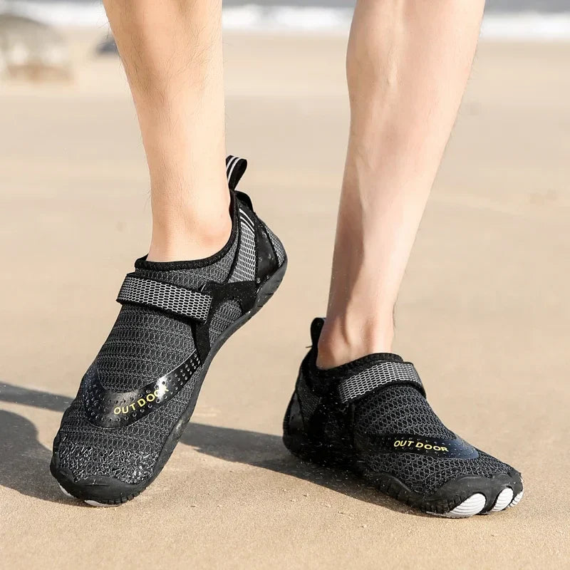Unisex  Aqua Shoes Quick Dry Beach Shoes Men Breathable Sneakers Barefoot Upstream Water Shoes Women Swimming Sport Shoe