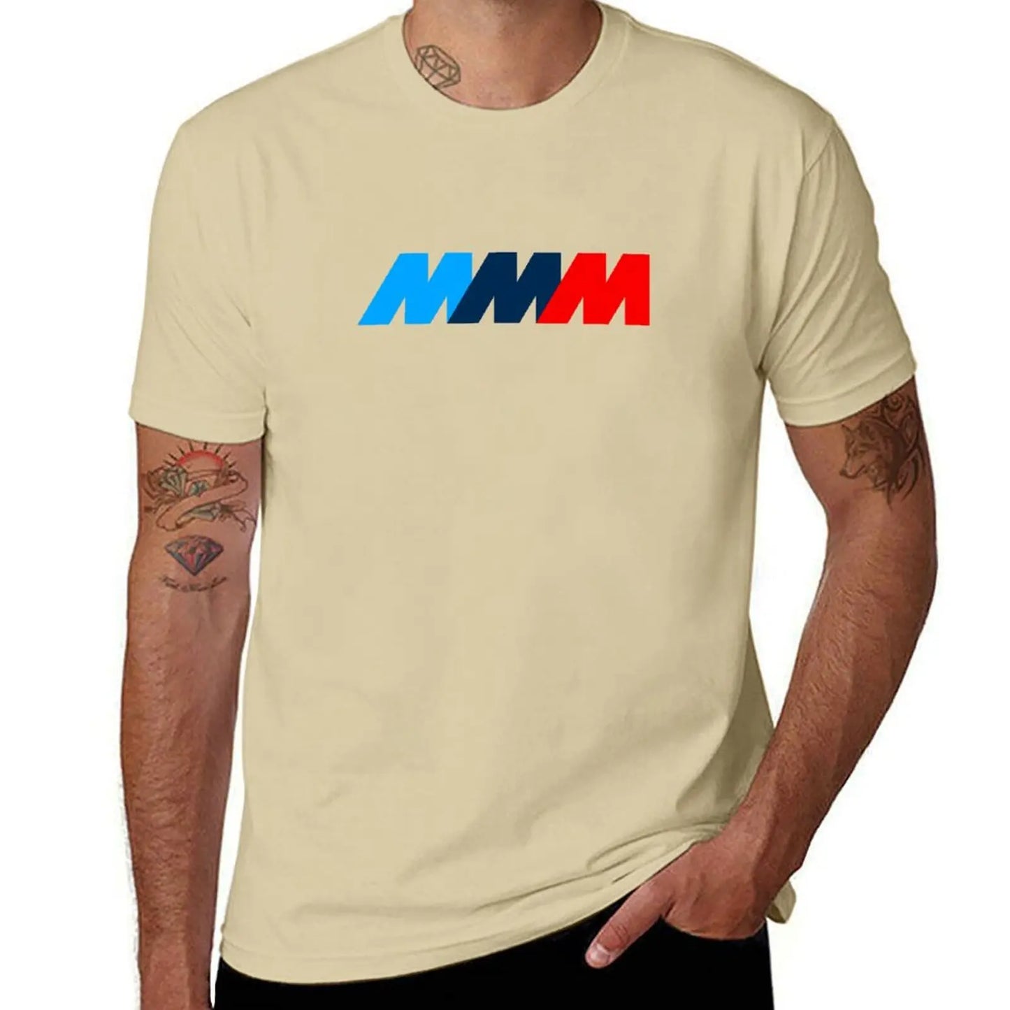 Bimmer M Series Badge High Performance T-Shirt funnys oversized tees aesthetic clothes fitted t shirts for men