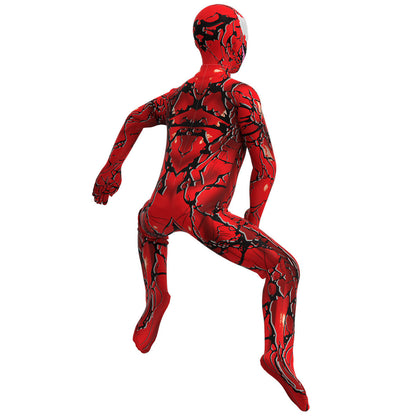 Kids Venom: Let There Be Carnage Carnage Cosplay Costume Bodysuit Jumpsuit Halloween Carnival Suit Party Dress