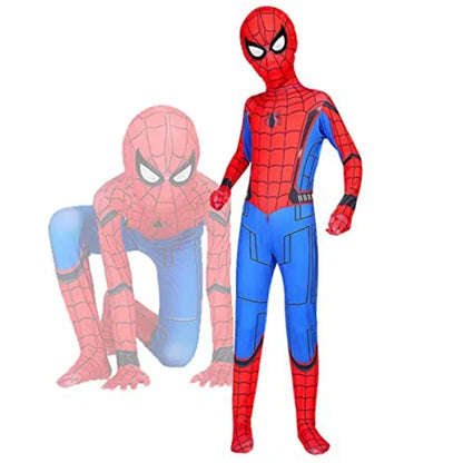 SpiderMan Jumpsuits Costume PS4 Collection Set Captain America  Halloween Christmas Party Birthday Gift Spiderman Superhero