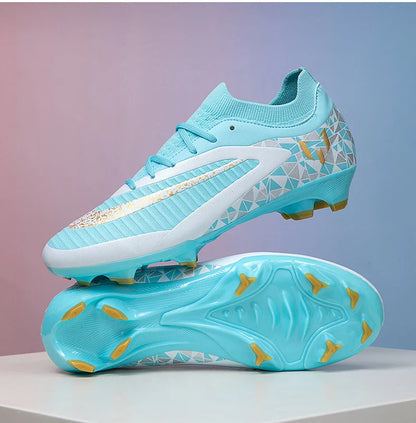 New Kid Match Boys Professional Non-Slip Comfortable Football Boots Sneakers Match Soccer Shoes Outdoor Sports Shoes Unisex
