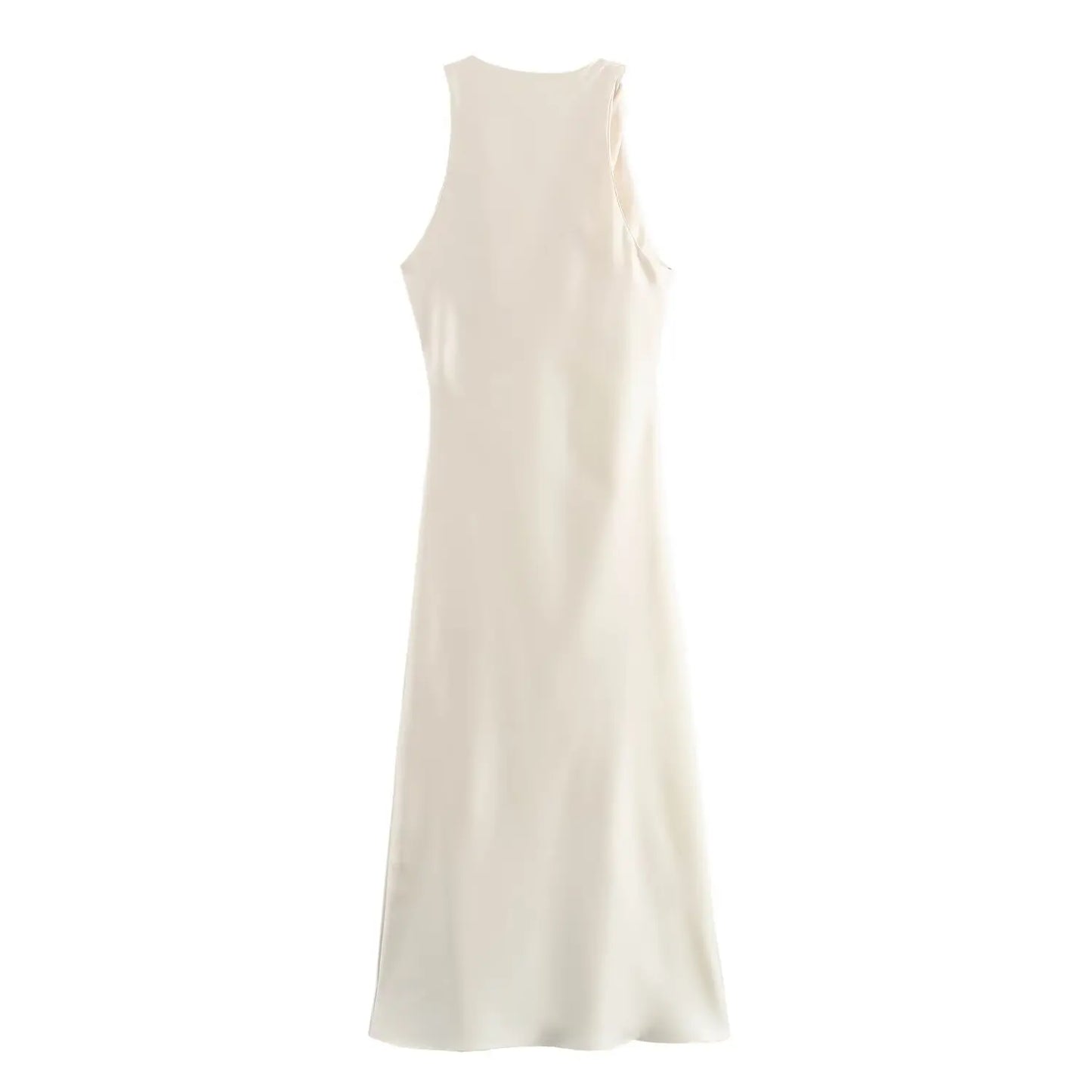 Satin Ruched Long Dresses for Women Sleeveless Summer Dress Woman off Shoulder Party Womens Dresses Beach Female Dress