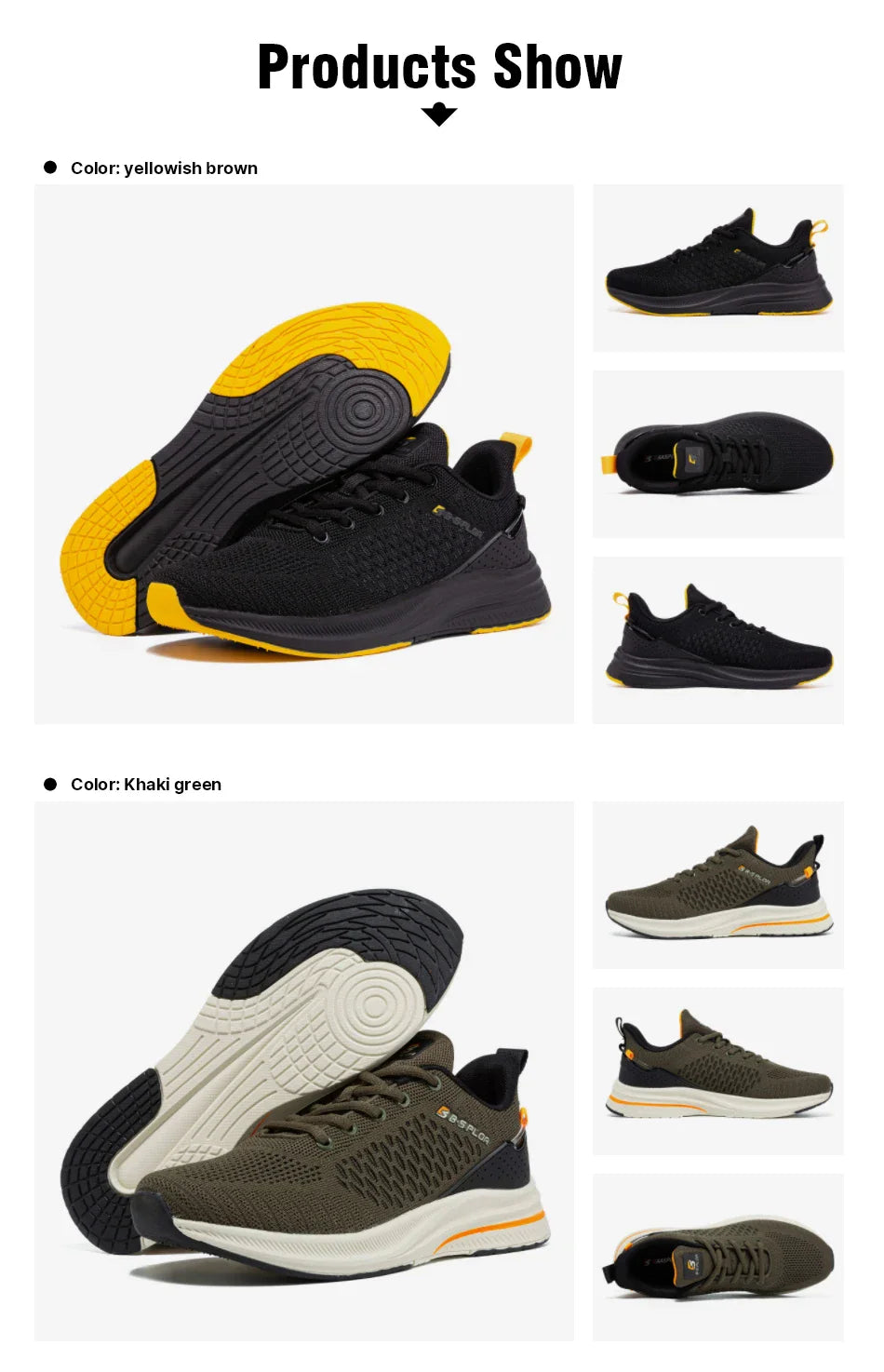 Lightweight Running Shoes For Men Comfort Men's Designer Mesh Casual Sneakers Lace-Up Male Outdoor Sports Tennis Shoes