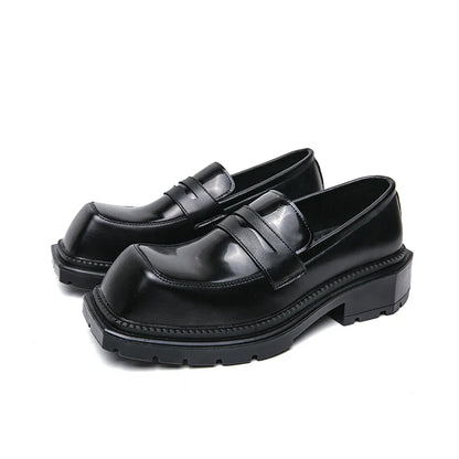 Men's Formal Shoes Fashionable Square Toe Loafers