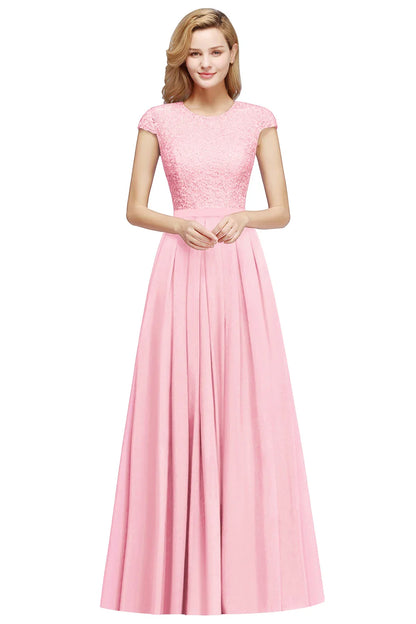 Navy Blue Evening Dresses Elegant A Line Chiffon Lace Women Formal Wedding Guest Prom Party Gowns Robe De Soirée