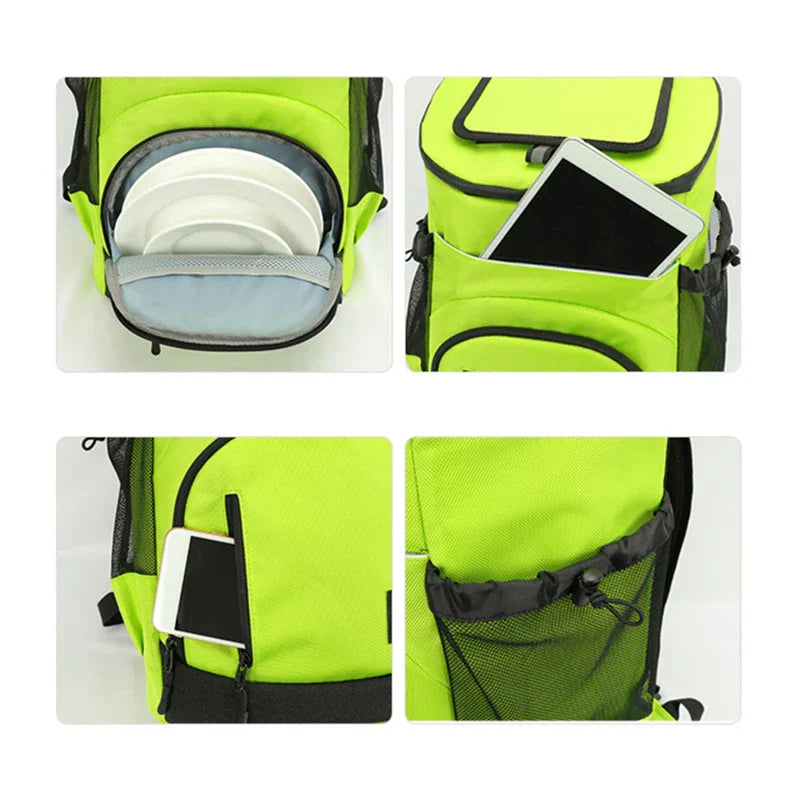 Refrigerator Bags Soft Insulated Cooler Backpack Thermal Isothermal Fridge Travel Outdoor Beach Ice Beer Backpack 30L