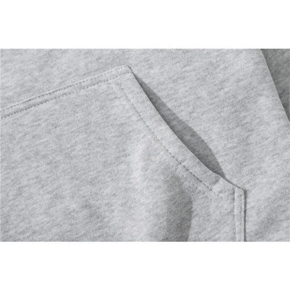 Autumn Winter Men Hooded Dear Person Behind Me You Are Enough Print Fashion Sweatshirt Hip Hop Casual Unisex Clothing