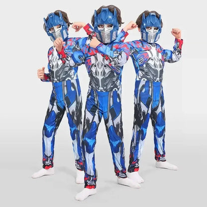 Cosplay Muscle Costume Shield Halloween Costume for Kids Boys Superhero Kids Captain America Costume Captain America