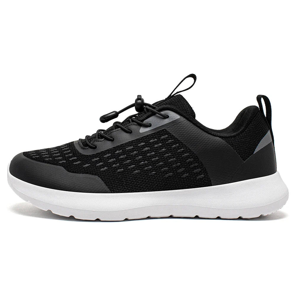 Wide Toe Running Shoes for Men Women Elastic Band Non Slip Sneakers Comfortable Walking Shoes