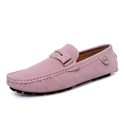 48 Extra Large Size Frosted Couple Style Halloween Gift 2025 Autumn New Beanie Shoes British Style Slip-On Lazy Men's Shoes Driving Lightweight Non-Slip Casual Leather Shoes