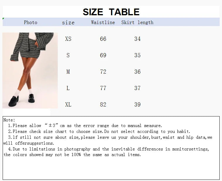 Striped Fold Over Waistband Mini Skirt  Summer 90's Elegant, Cute Fall, Autumn, Winter, Evening